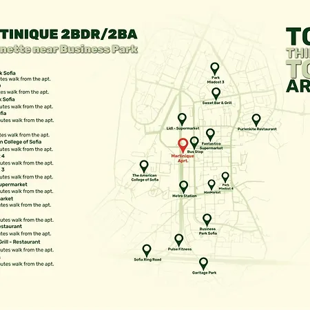 公寓 Martinique 2bdr And 2ba Maisonette Near Business Park